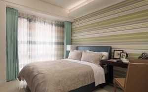 锦绣山河140平三居室-温馨地中海风情设计图-卧室