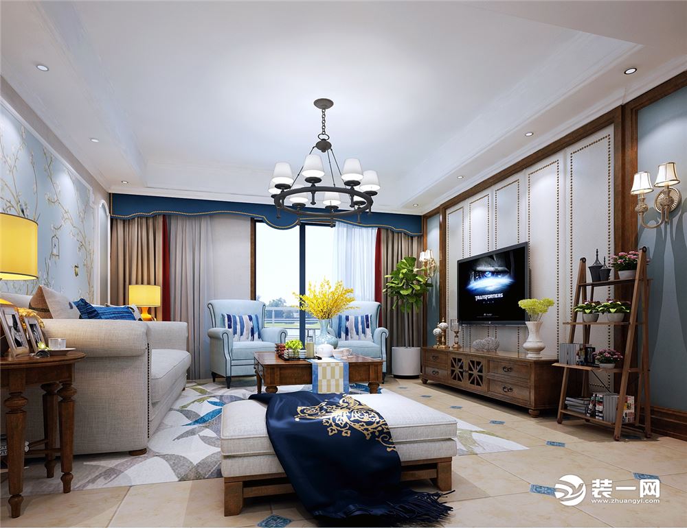 家具选择更有包容性。其追求华丽、高雅的古典风格，居室色彩主调为白色。