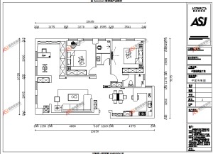 【平湖港湾】120平三室现代风格装修效果图