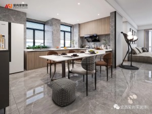 【宜昌爱尚家装饰】建投·见山137m²丨现代风格