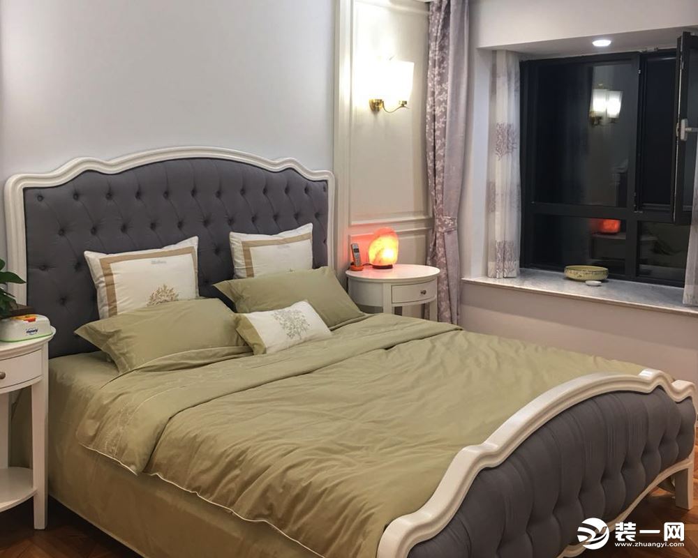 北京天盛装饰润枫领尚80平简欧风格造价7.5万--卧室实景