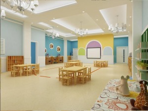 幼兒園的多功能教室