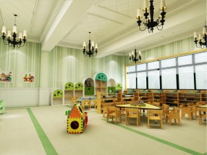 幼儿园的多功能教室