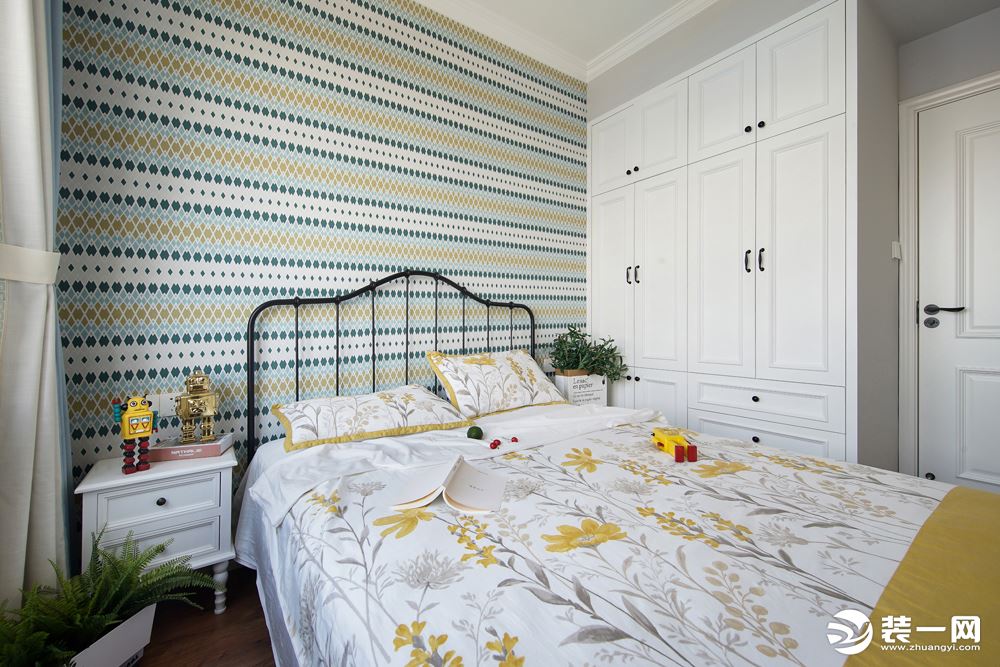 家合装饰集团—143平欧式风四居室装修效果图    卧室