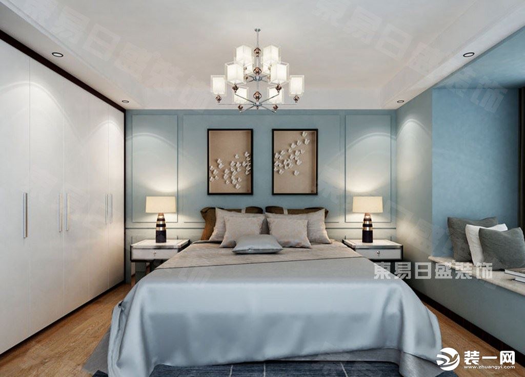卧室装修效果图世纪江尚现代简约风格装修效果图