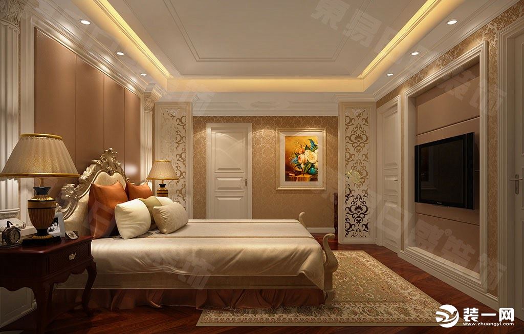 卧室装修效果图爱家320平欧式风格效果图