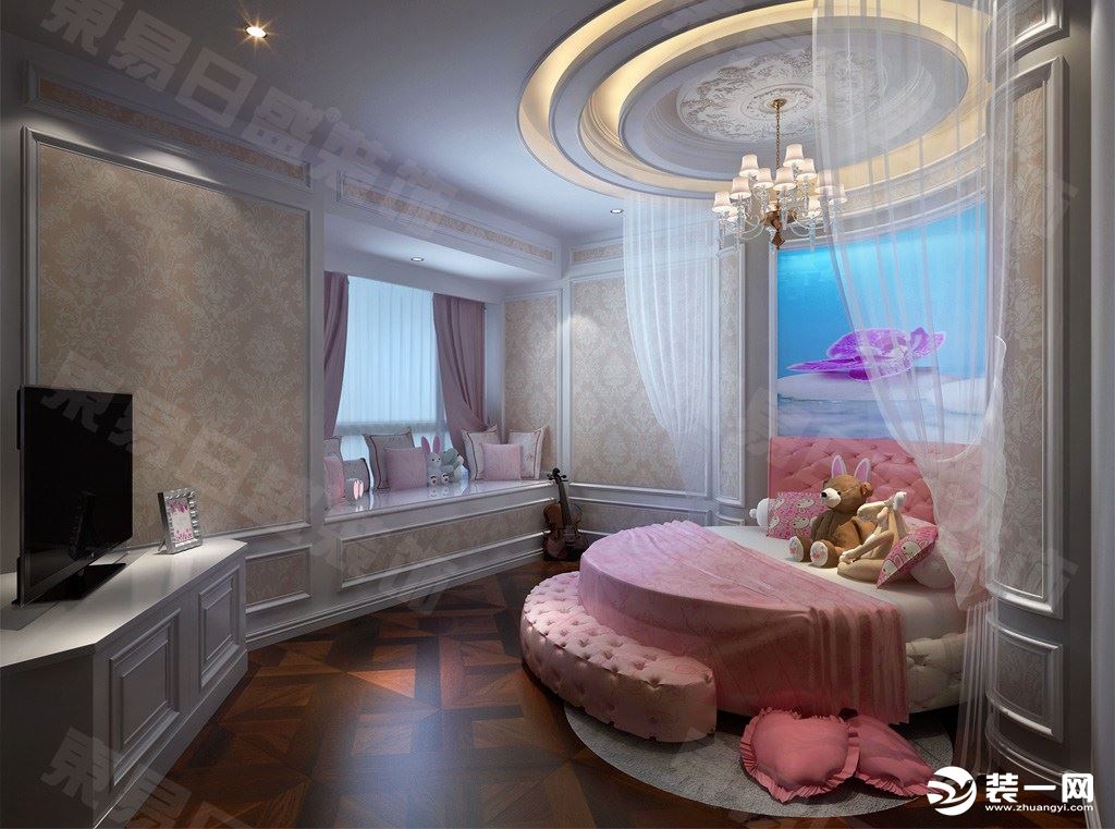 卧室装修效果图纯水岸265平欧式风格效果图
