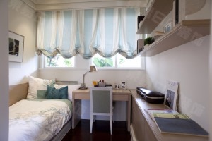 卧室装修实景图纯水岸东湖89平现代简约风格实景图