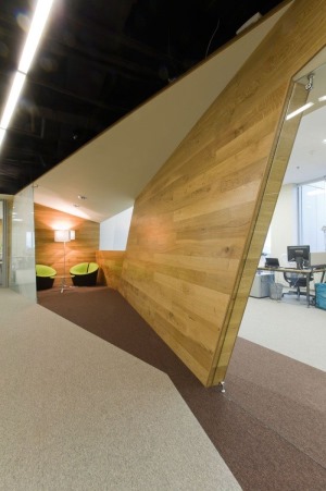 北京互联网公司 面构成 创意办公空间设计欣赏 - 筑品天工