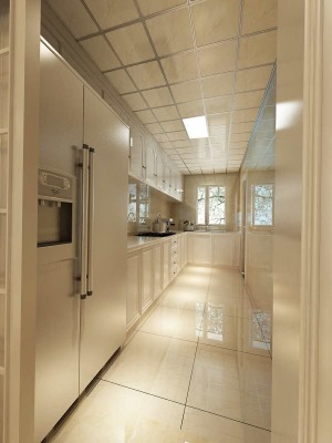 沈铁家园113㎡二室二厅一卫欧式风格装修效果图厨房