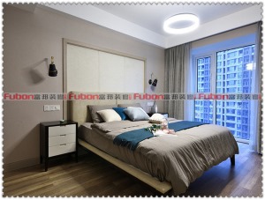 【合肥富邦装饰】海棠湾 130平米 现代风格+卧室
