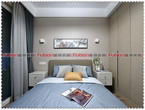 【合肥富邦装饰】海棠湾 130平米 现代风格+卧室