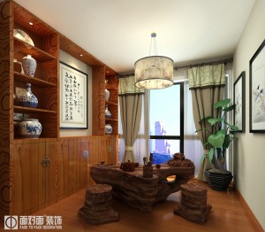 武汉大华南湖公园世家156平四居室现代简约
