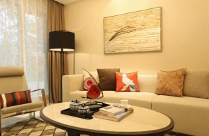 武漢新城庭瑞君95平二居室現代簡約 家具