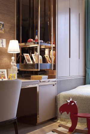 珠江帝景大户型后现代风格装修效果图卧室