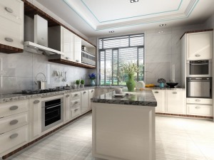 新世界丽樽449平米别墅欧式风格装修效果图厨房