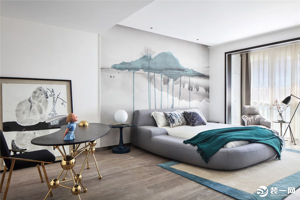 ◤御城◢230㎡大平层现代北欧风格卧室装修效果图