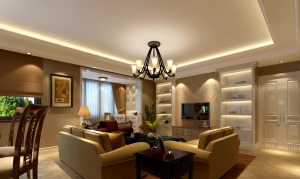【宏佳华--Design】◤世贸香槟湖◢108㎡三居室现代风格装修效果图