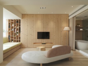 【宏佳华--Design】◤玉龙湾◢68㎡一居室北欧风格装修效果图