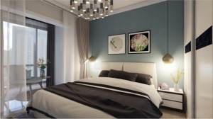 【宏佳华--Design】◤路劲城◢85㎡两居室现代轻奢风格装修效果图