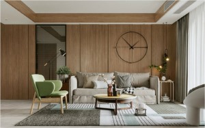 【宏佳华--Design】◤翡翠锦园◢140㎡四居室现代风格装修效果图