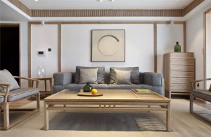 南京业之峰装饰-金虹花园96平米日式风格三室装修设计效果图