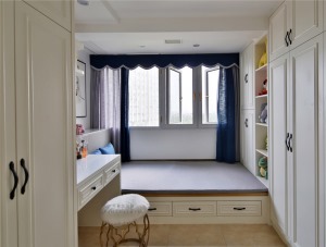 【交換空間裝飾】金科城   110m2  三居室   現代簡約風格   臥室裝修效果圖