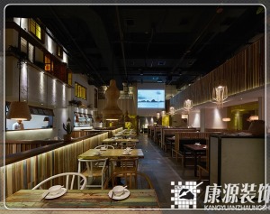 原木日式风格餐厅