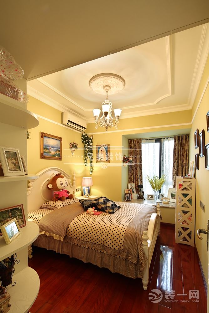 【兄弟装饰】龙湖源著148平米卧室装修案例-欧式风格
