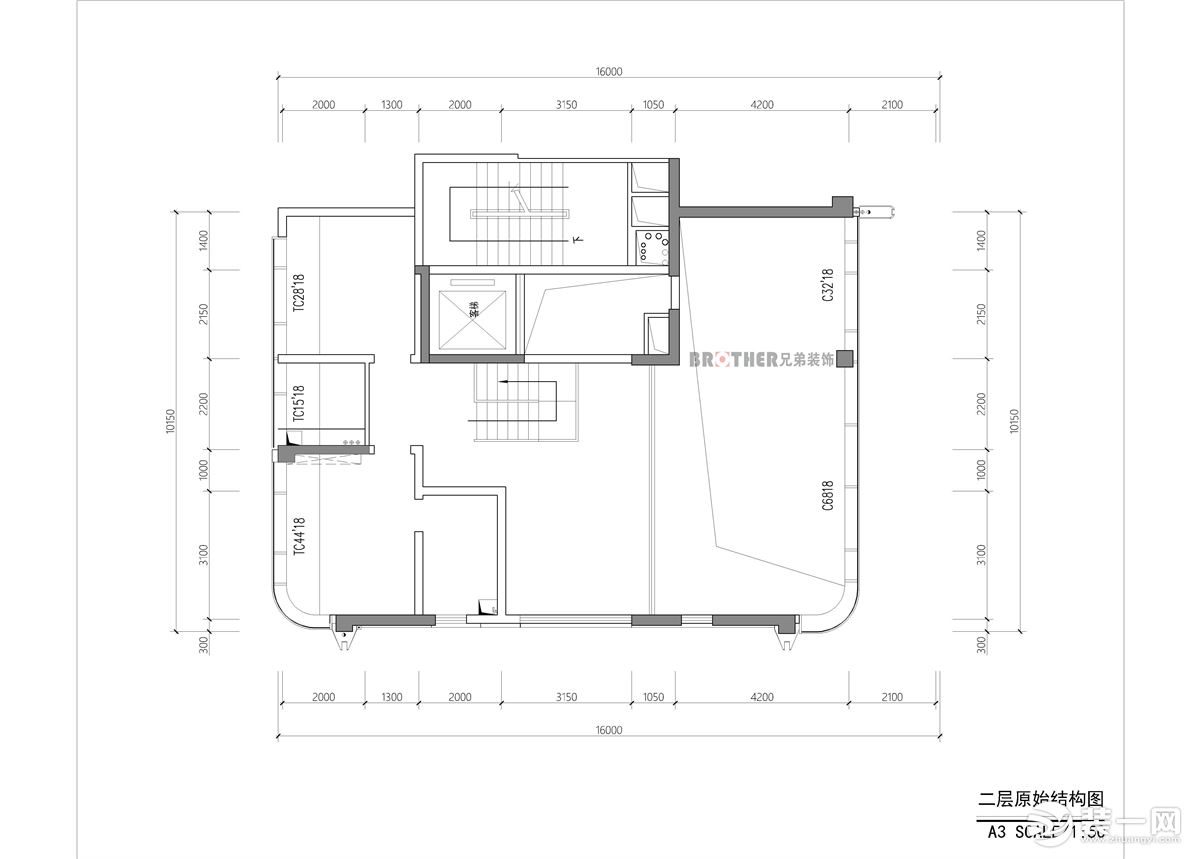 【兄弟裝飾LD高端】龍湖舜山府裝修 舜山府175㎡躍層裝修設(shè)計(jì)效果圖 兄弟裝飾設(shè)計(jì)師曠年偉