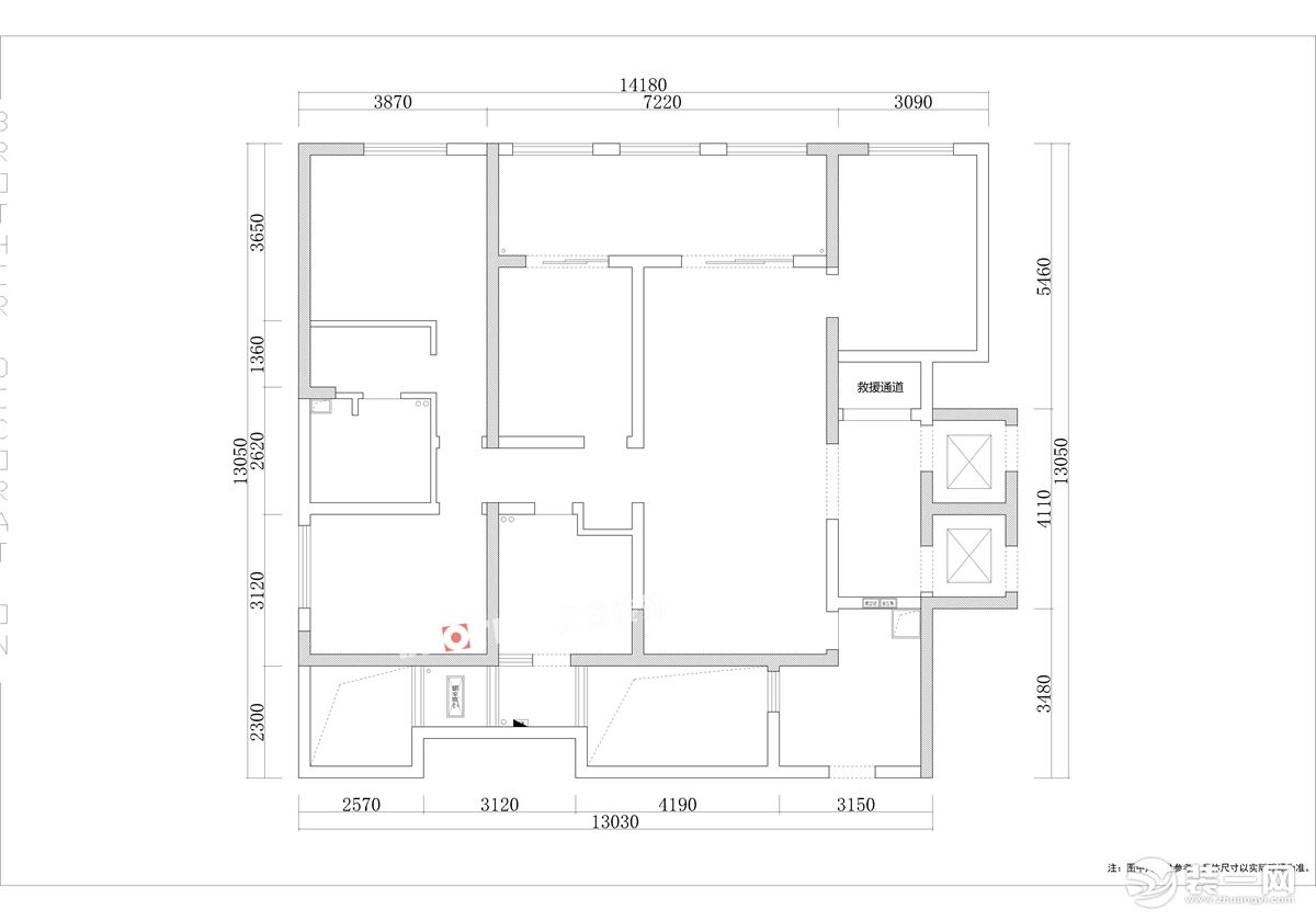 【兄弟装饰】万科御澜道装修 重庆江北万科御澜道装修设计案例 现代简约风格