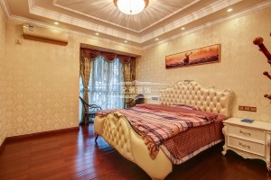【兄弟装饰】泽科港城国际卧室装修设计案例 简欧风格