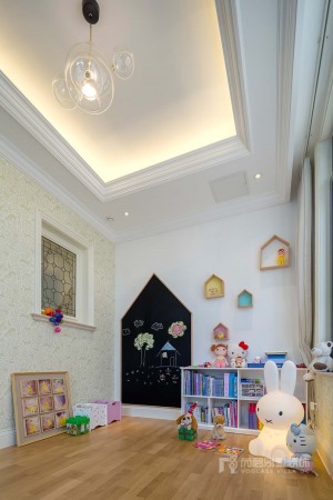 北京院子别墅混搭风格实景作品儿童房