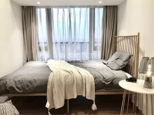 【领航装饰】徐州89平方户型轻奢风格三室卧室装修效果图