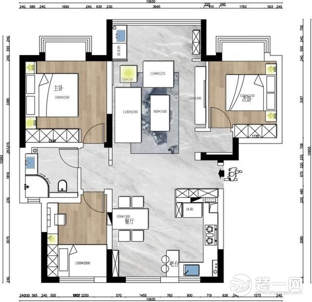 118m2优雅高级住宅 |佳天下装饰