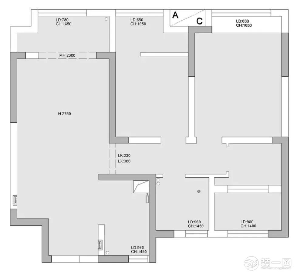 【重慶佳天下裝飾】萬科錦程89平現(xiàn)代原木風(fēng)格裝修案例