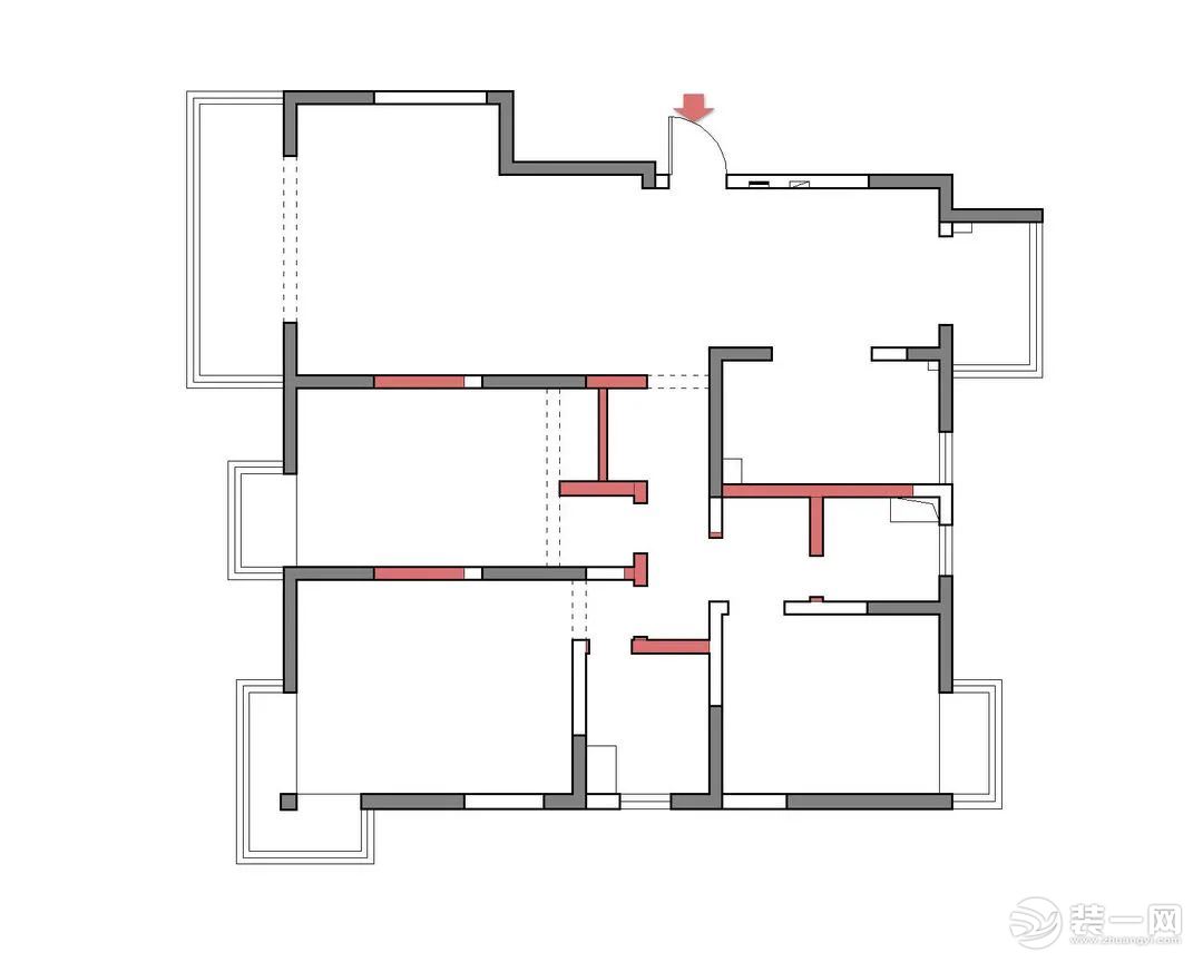 【重慶佳天下裝飾】電建小區(qū)129平現(xiàn)代風(fēng)格裝修案例