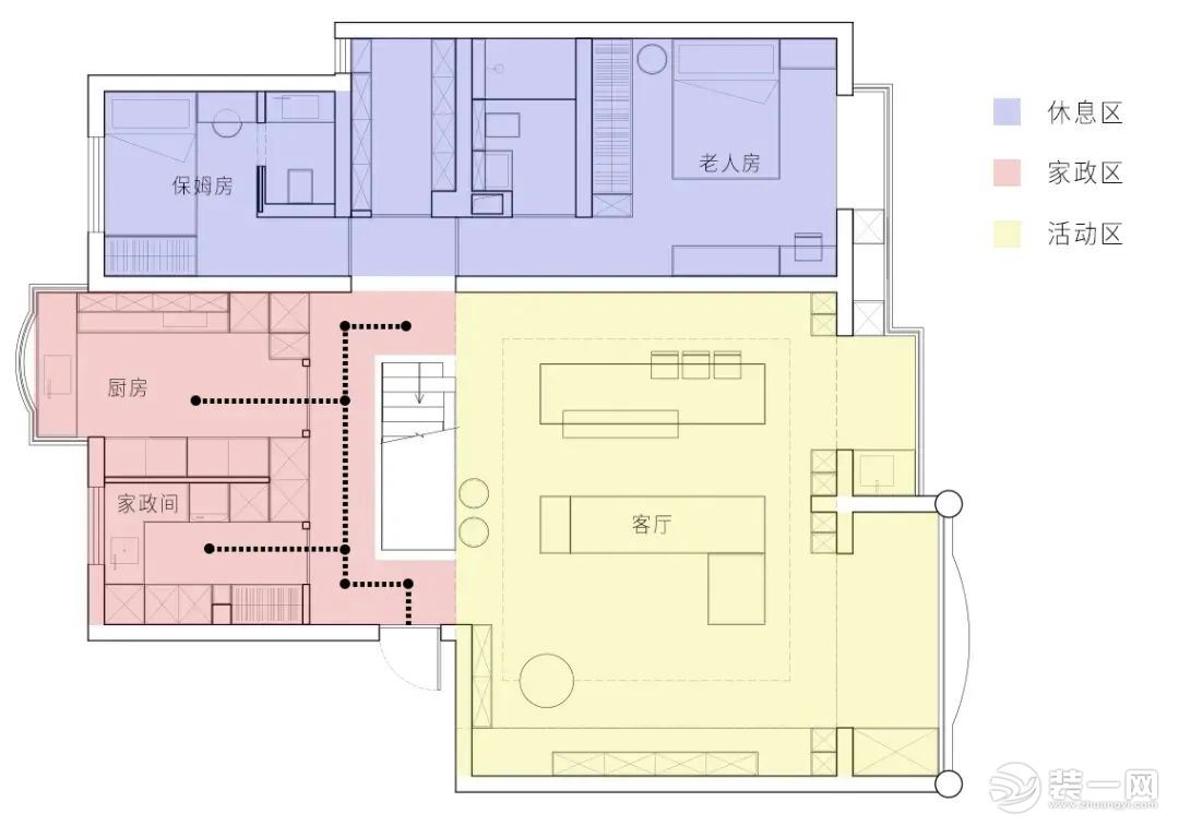 【重庆佳天下装饰】奥园越时代125平极简风格装修案例