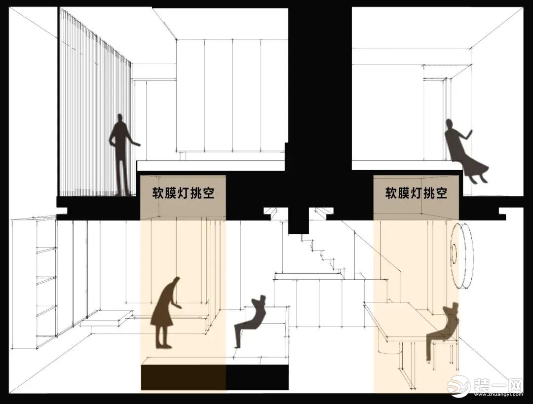 【重庆佳天下装饰】奥园越时代125平极简风格装修案例