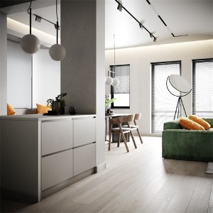 佳天下—绿色+暖色系公寓 既清新又温暖