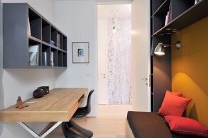 临潼东创装饰全包三居室现代简约风格装修效果图  休息室