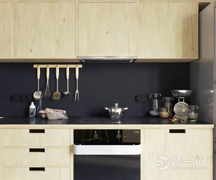 78平米现代平层厨房装修效果图