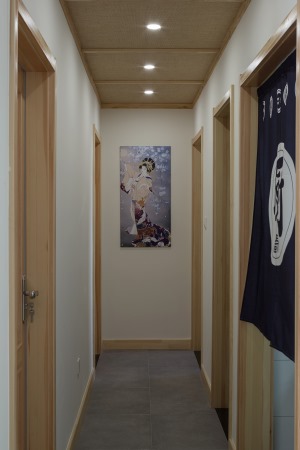 【重庆西港装饰】 远洋九公子 日式 101平 三居室 走廊