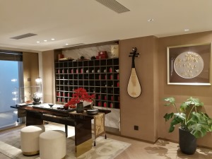 金桂和院420平-新中式风格（茶厅）