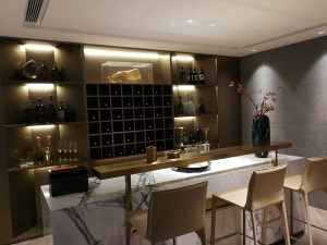 金桂和院420平-新中式风格（酒吧台）