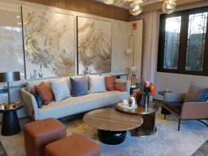 金桂和院420平-新中式风格（客厅）