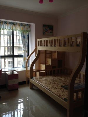 盛天华府130平三室中式风格装修效果图小孩房