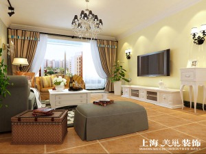 1郑州永恒理想世界158平四居室美式风格
