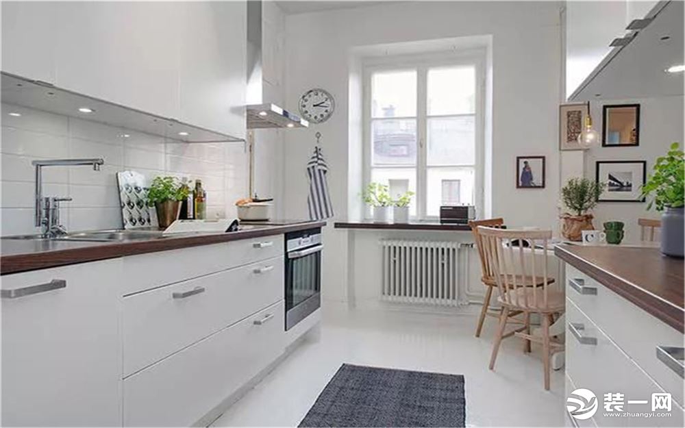 今朝装饰-巧装家76平二居室北欧风格效果图厨房