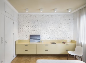 协信城立方北欧单身公寓客厅设计